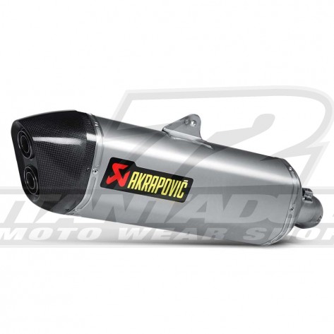 Terminale di Scarico Akrapovic SLIP-ON LINE - Titanio - S-B13SO2C-HAAT - Offerta Online