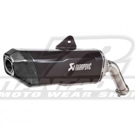 Akrapovic SLIP-ON LINE Muffler - Titanium - S-B9SO3-HFBFCTBL