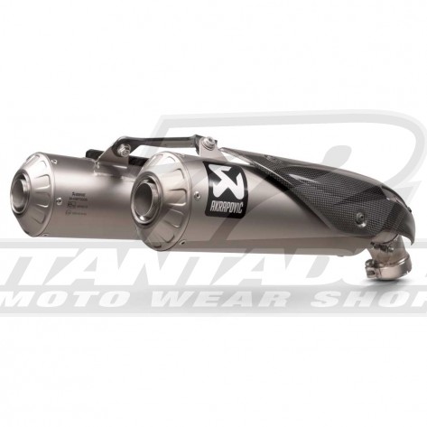 Terminali di Scarico Akrapovic SLIP-ON LINE - Titanio - S-D11SO13-HBFGT - Offerta Online