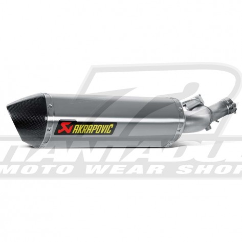 Terminale di Scarico Akrapovic SLIP-ON LINE - Titanio - S-H12SO1-HRT - Offerta Online