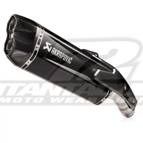 Terminale di Scarico Akrapovic SLIP-ON LINE - Titanio - S-K10SO25-HGITBL - Offerta Online