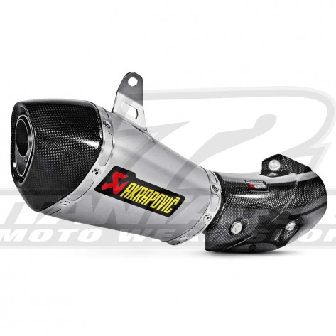 Terminale di Scarico Akrapovic SLIP-ON LINE - Titanio - S-K10SO7T-HASZ - Offerta Online