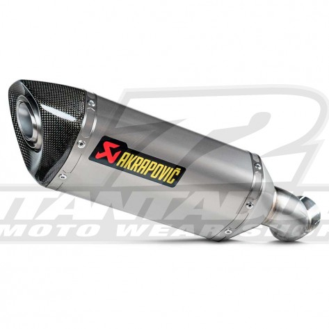 Akrapovic SLIP-ON LINE Muffler - Titanium - S-K9SO11-HZT