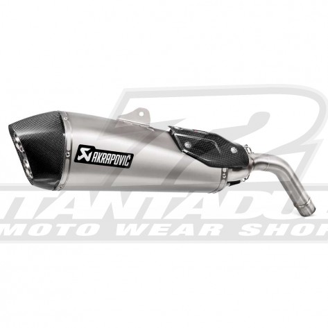Terminale di Scarico Akrapovic SLIP-ON LINE - Titanio - S-T8SO2-HZAAT - Offerta Online