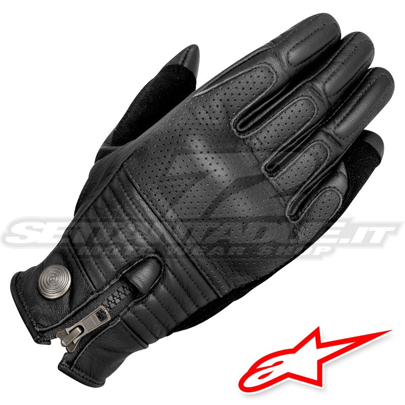 BLACK Alpinestars Oscar Rayburn Gloves MEDIUM
