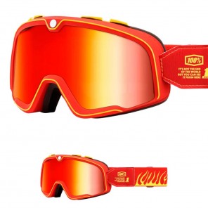 100% Maschera THE BARSTOW Snake River - Lente Fumé