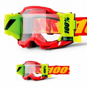 100% Maschera THE ACCURI Zest - Lente Trasparente