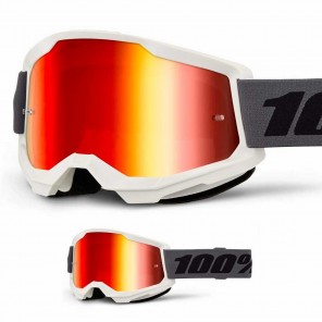 100% Maschera THE RACECRAFT Derestricted - Lente Trasparente