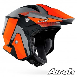 Airoh TRR S Pure Helmet - Orange Matt