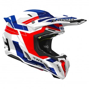 Airoh TWIST 3 Dynasty Helmet - Red Blue