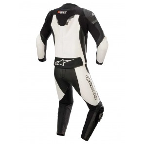 Alpinestars GP FORCE CHASER 2pc Leather Suit - Black White