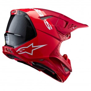 Alpinestars SUPERTECH M10 FLOOD Helmet - Red Fluo Red