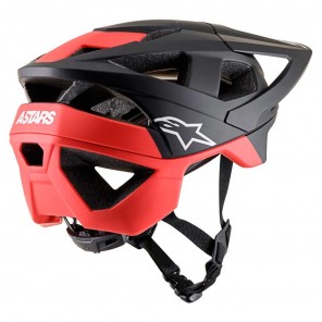 Alpinestars VECTOR PRO Atom Helmet - Black Red Matt