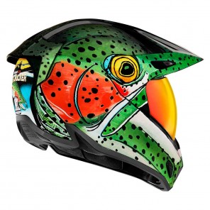 Icon VARIANT PRO Bug Chucker Helmet - Green
