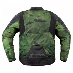 Icon OVERLORD3 MESH Camo Jacket - Green