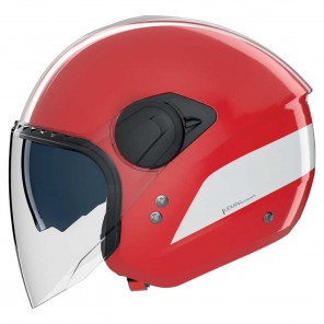 Nolan N20-2 VISOR Dolce Vita 349 Helmet - Red White