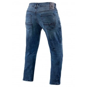 REV'IT! DETROIT 2 TF Jeans (Short Size) - Medium Blue