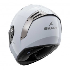 Shark SPARTAN RS Blank Helmet - White Silver