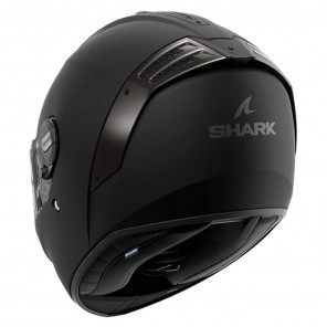 Shark SPARTAN RS Blank Mat Helmet - Black