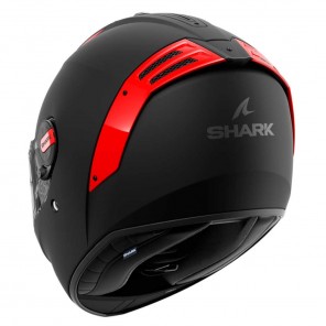 Shark SPARTAN RS Blank SP Mat Helmet - Black Orange