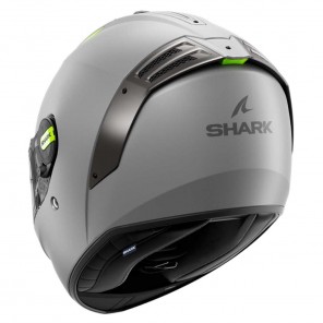 Shark SPARTAN RS Blank SP Mat Helmet - Silver Yellow