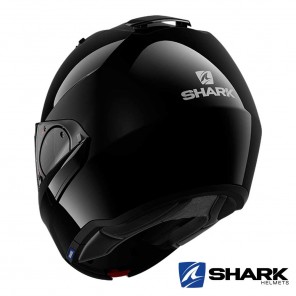 Shark EVO-ES Blank Helmet - Black