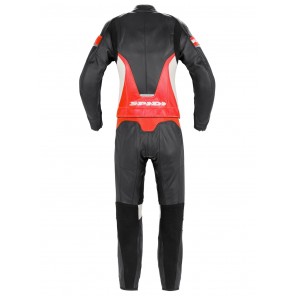 Spidi LASER TOURING LADY 2pc Leather Suit - Black Red