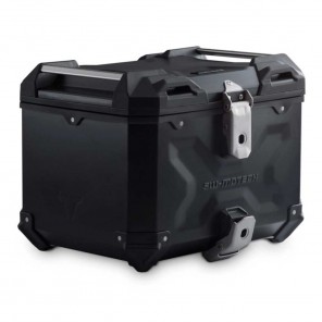 SW-MOTECH TRAX ADV Aluminium Top Case - 38 Liters - Black
