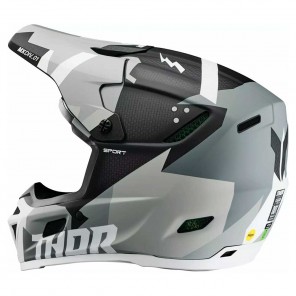 Thor REFLEX SPORT BRAVE Helmet - Grey White