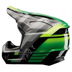 Thor YOUTH FLEET CAMBER Helmet - Black Green