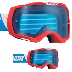 100% Maschera THE ACCURI Acidulous Cyan - Lente Blu Specchio