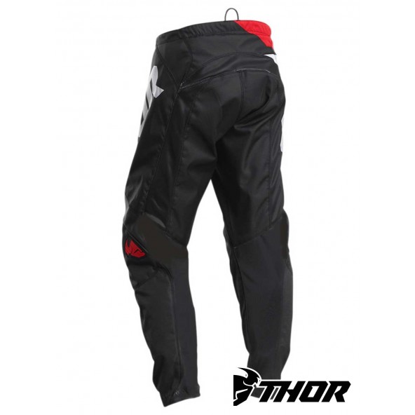 All Sizes Black/White Thor Sector Blade MX Pants 