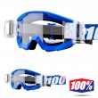 100% THE STRATA MUD Nation MX Goggles - Clear Lens