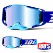 100% ARMEGA Royal MX Goggles - Blue Mirror Lens