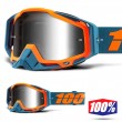 100% THE RACECRAFT Kilroy MX Goggles - Silver Mirror Lens