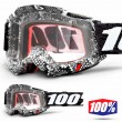 100% ACCURI2 Cobra Motocross Goggles - Clear Lens