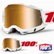 100% ACCURI2 Denver Motocross Goggles - Mirror Gold Lens