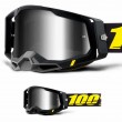 100% RACECRAFT2 Arbis Motocross Goggles - Mirror Silver Lens