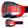 100% ACCURI2 Kearny Motocross Goggles - Clear Lens