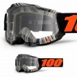 100% ACCURI2 Geospace Motocross Goggles - Clear Lens