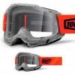 100% ACCURI2 Schrute MX Goggle - Clear Lens - Online Sale