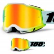 100% ACCURI2 Dunder Motocross Goggle - Mirror Red Lens - Online Sale