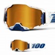 100% ARMEGA Solis MX Goggle - Mirror True Gold Lens - Sale