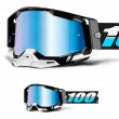 100% RACECRAFT 2 Arkana MX Goggle - Mirror Blue Lens - Sale