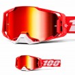 100% ARMEGA C-Bad MX Goggle - Mirror Red Lens - Online Sale