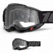 100% ACCURI 2 Black MX Goggle - Clear Lens - Sale