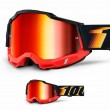 100% ACCURI 2 Stamino 2 Motocross Goggle - Mirror Red Lens - Online Sale