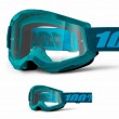 100% STRATA 2 Stone Motocross Goggles - Clear Lens - Sale