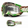 100% STRATA 2 War Camo Motocross Goggles - Clear Lens - Sale