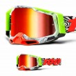 100% RACECRAFT 2 Engal MX Goggle - Mirror Red Lens - Sale